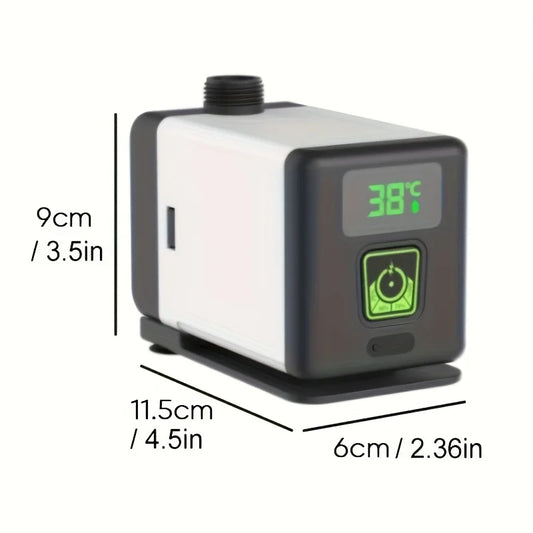 Douche électrique portable, pompe intelligente intégrée rechargeable