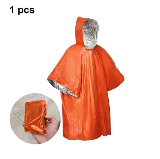 Poncho chaud de survie d'urgence