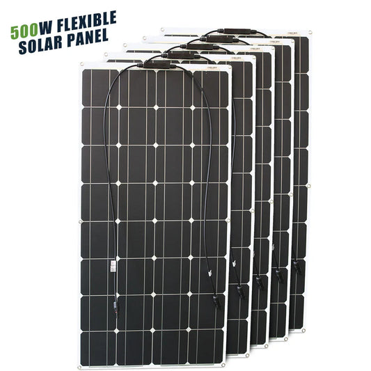 Panneau solaire Flexible 12V, 600W 100W 200W 300W 400W 500W