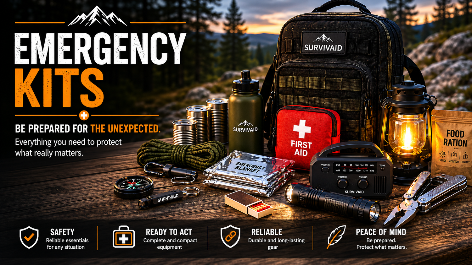 KITS D'URGENCE