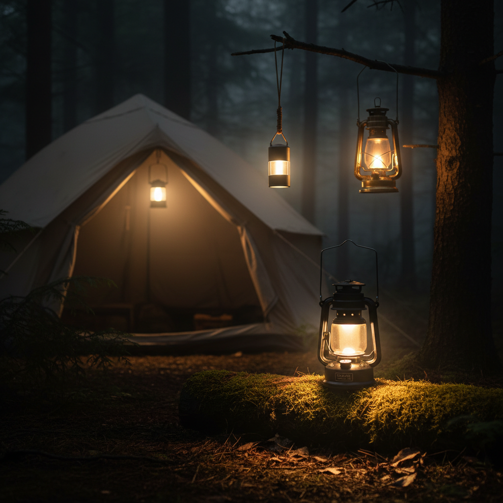 Lampes & lanternes de camping