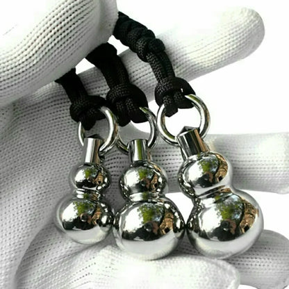 Collier pendentif brise-vitre en acier inoxydable