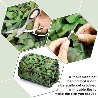 Filet de Camouflage pour couvertures de voiture, abri