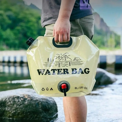 Sac à eau de grande capacité pour l'extérieur 8L