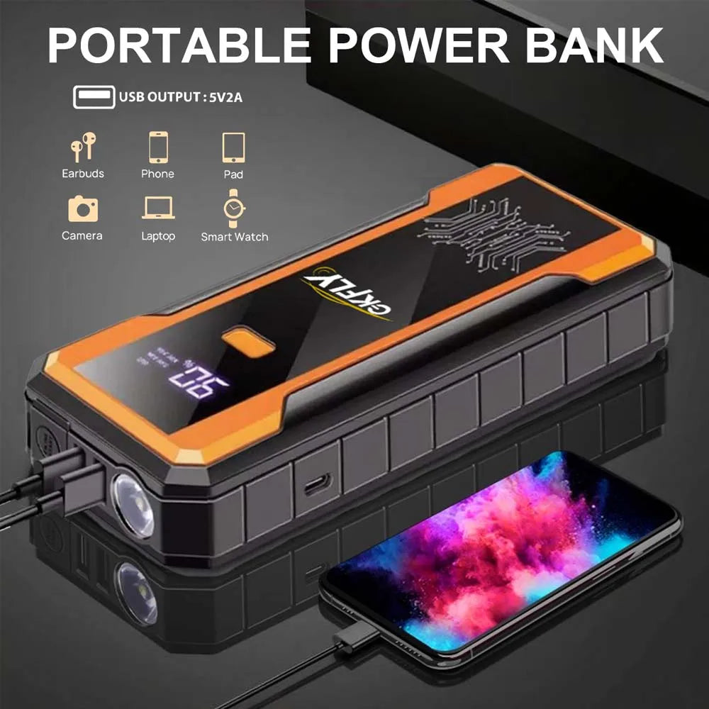 Démarreur de voiture batterie externe 4000A