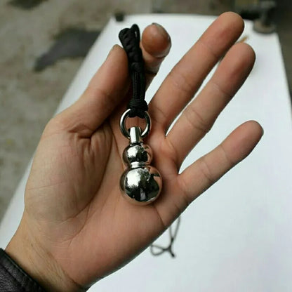 Collier pendentif brise-vitre en acier inoxydable