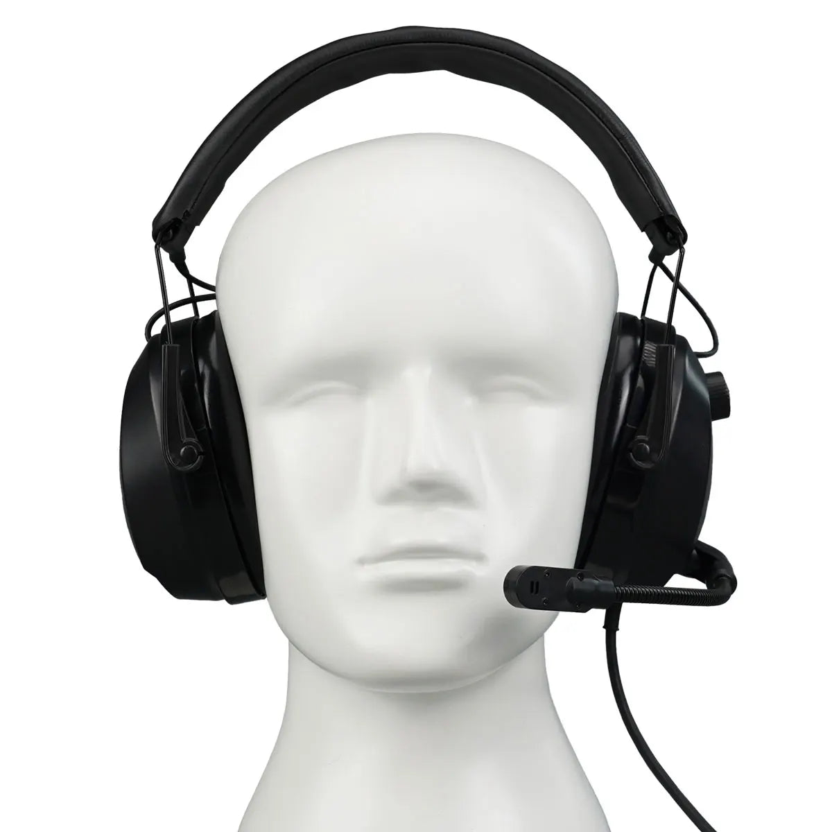 Casque réduction du bruit Microphone à flèche rotative pour Baofeng