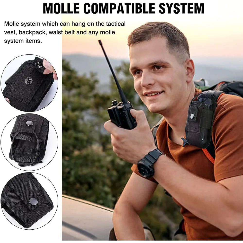 Sac tactique pour talkie-walkie