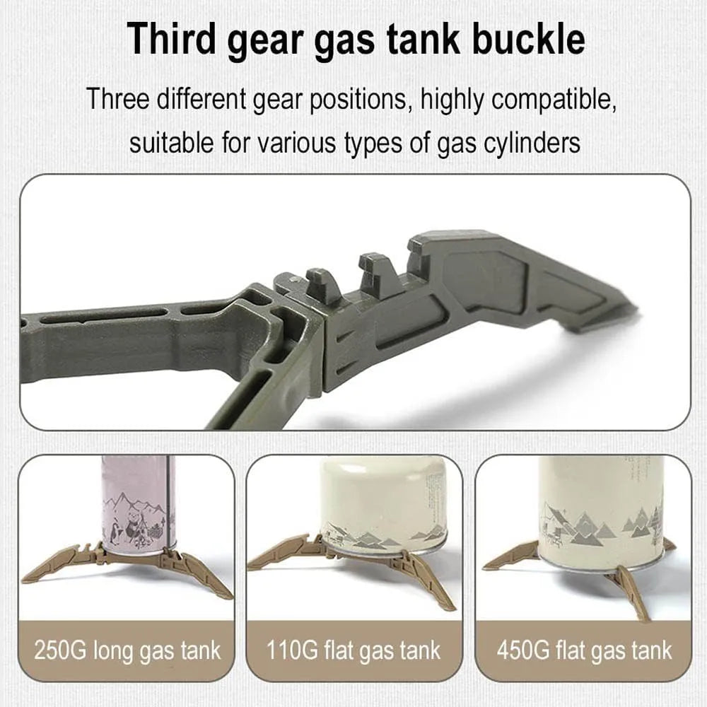 Support de réservoir de gaz pliable