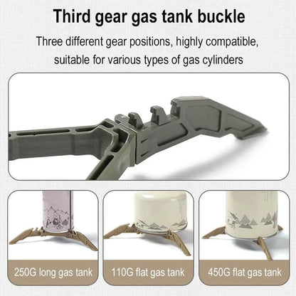 Support de réservoir de gaz pliable