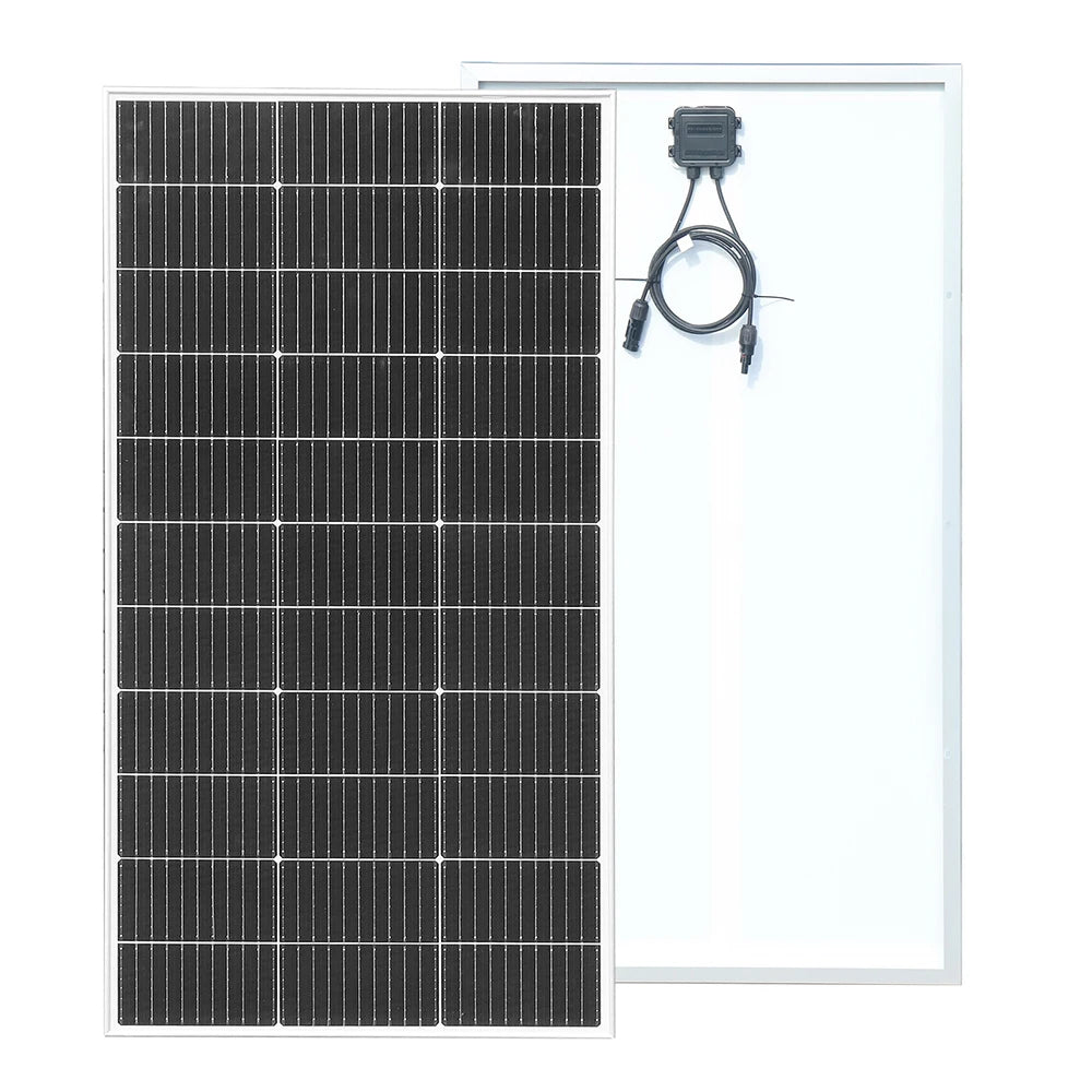 Panneau Solaire Rigide 120W 18V — Monocristallin Type N, 24%, 1 à 10 Pièces (120W à 1200W)