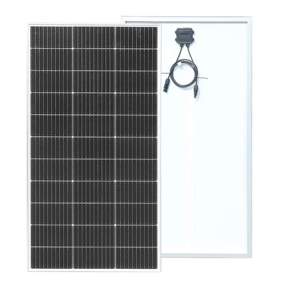 Panneau Solaire Rigide 120W 18V — Monocristallin Type N, 24%, 1 à 10 Pièces (120W à 1200W)