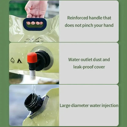 Sac à eau de grande capacité pour l'extérieur 8L