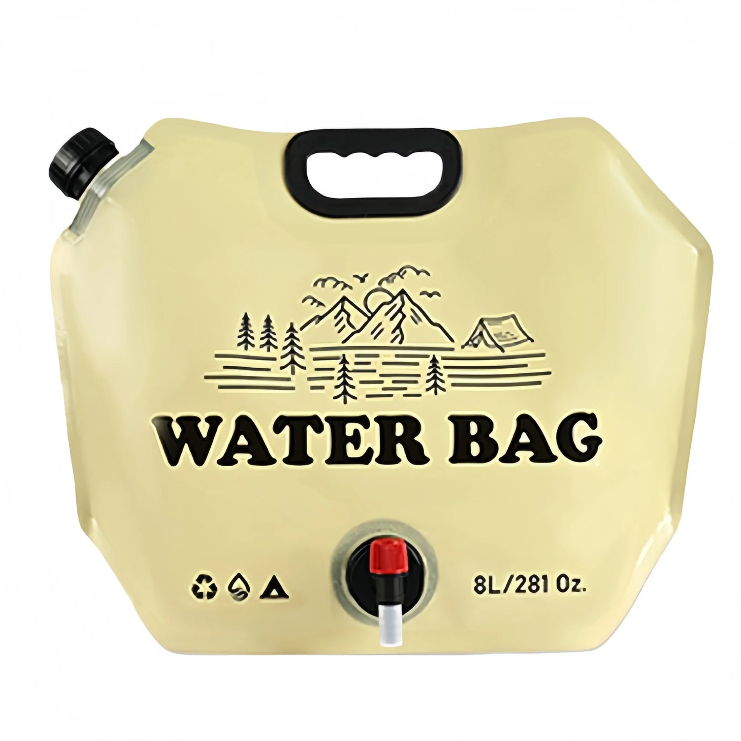 Sac à eau de grande capacité pour l'extérieur 8L