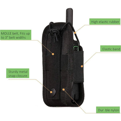 Sac tactique pour talkie-walkie