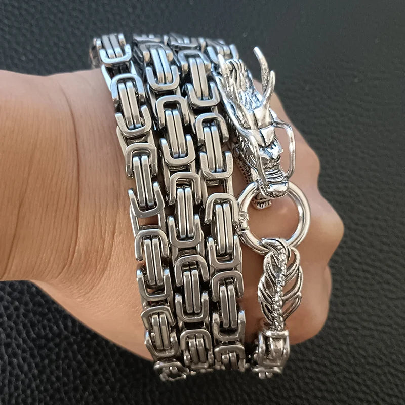Bracelet d'auto-défense acier inoxydable — EDC discret