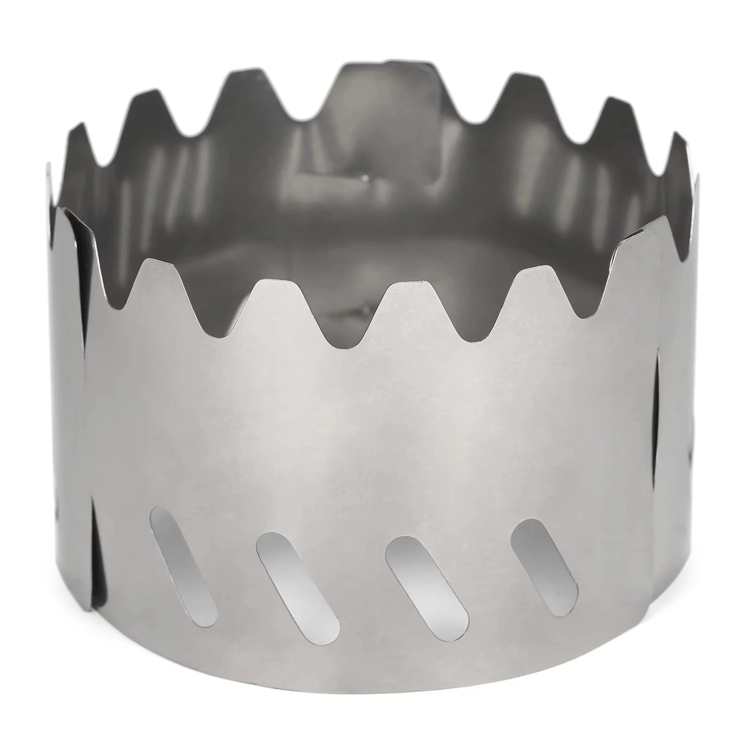 Pare-vent pliable portable en acier inoxydable