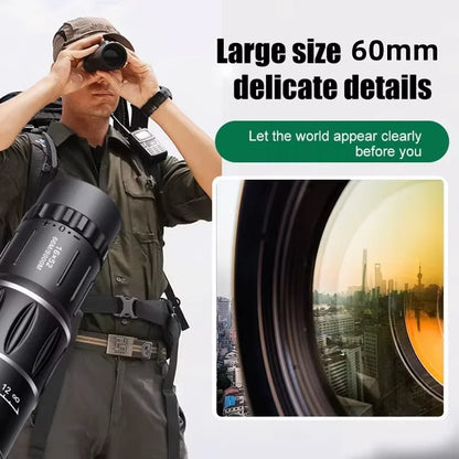 Télescope monoculaire 16x52 zoom optique