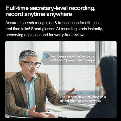 Lunettes 800W caméra AI traduction intelligente