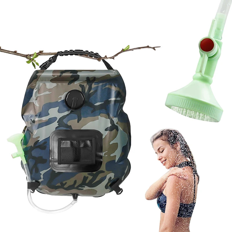 Sac de douche solaire 20L
