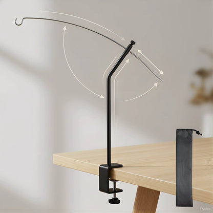 Support de lampe de camping ultraléger avec réglage à 360°