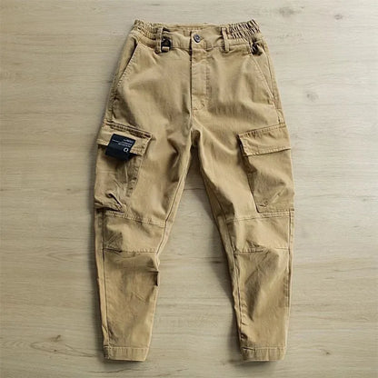 Pantalon de travail ample en coton pour homme
