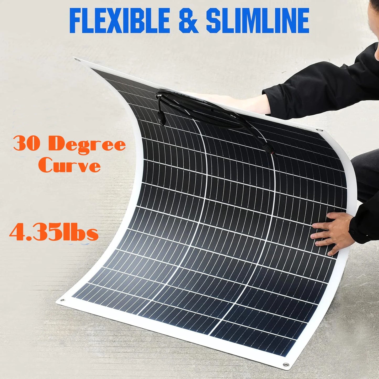 Panneaux solaires 18V 125W 250W 375W 500W