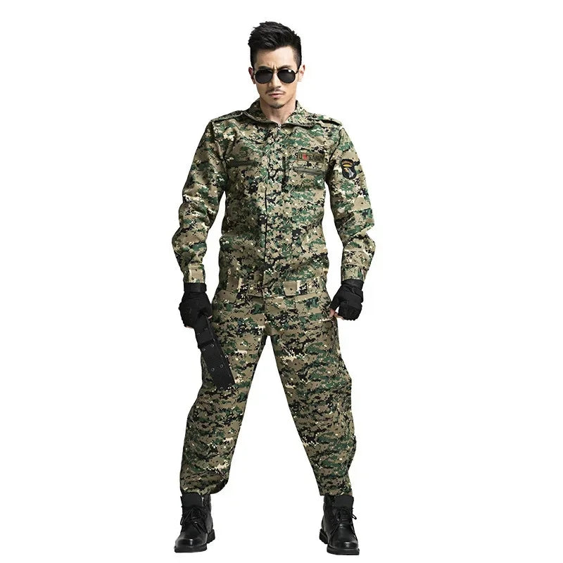 Ensemble supérieur du corps camouflage