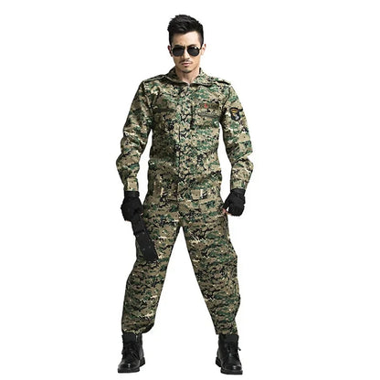 Ensemble supérieur du corps camouflage