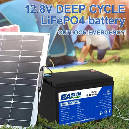 Batterie LiFePO4 12V/24V – 100Ah/300Ah avec BMS 100A