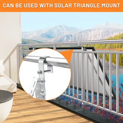 Crochets de Supports de Panneau Solaire Aluminium