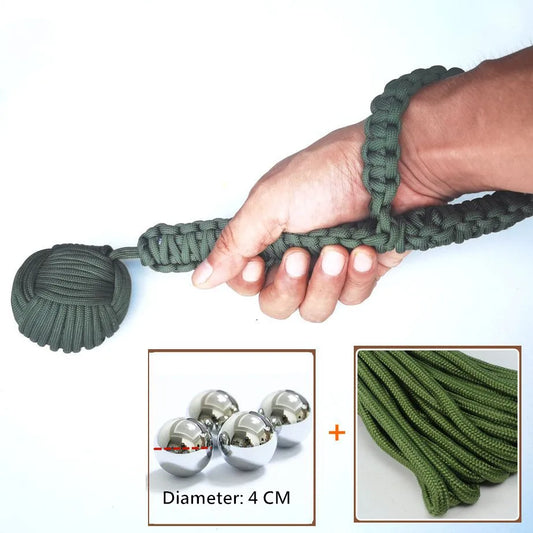 Bracelet d'autodéfense en acier inoxydable