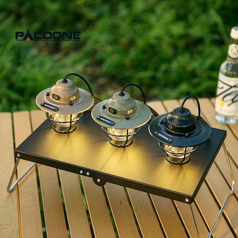 Lanterne de Camping Portable rétro
