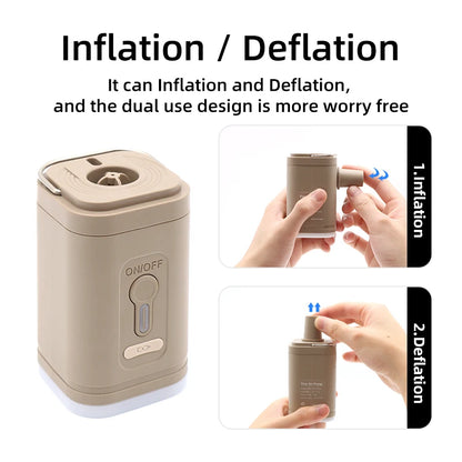 Pompe à air sans fil, mini compresseur d'air portable