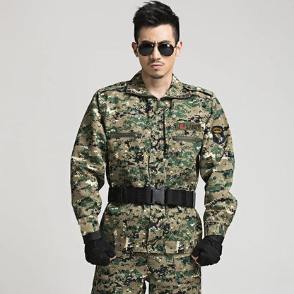 Ensemble supérieur du corps camouflage