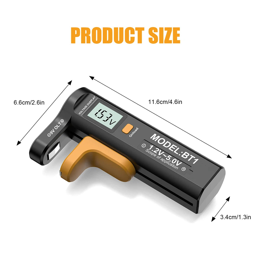 Testeur de batterie numérique LCD
