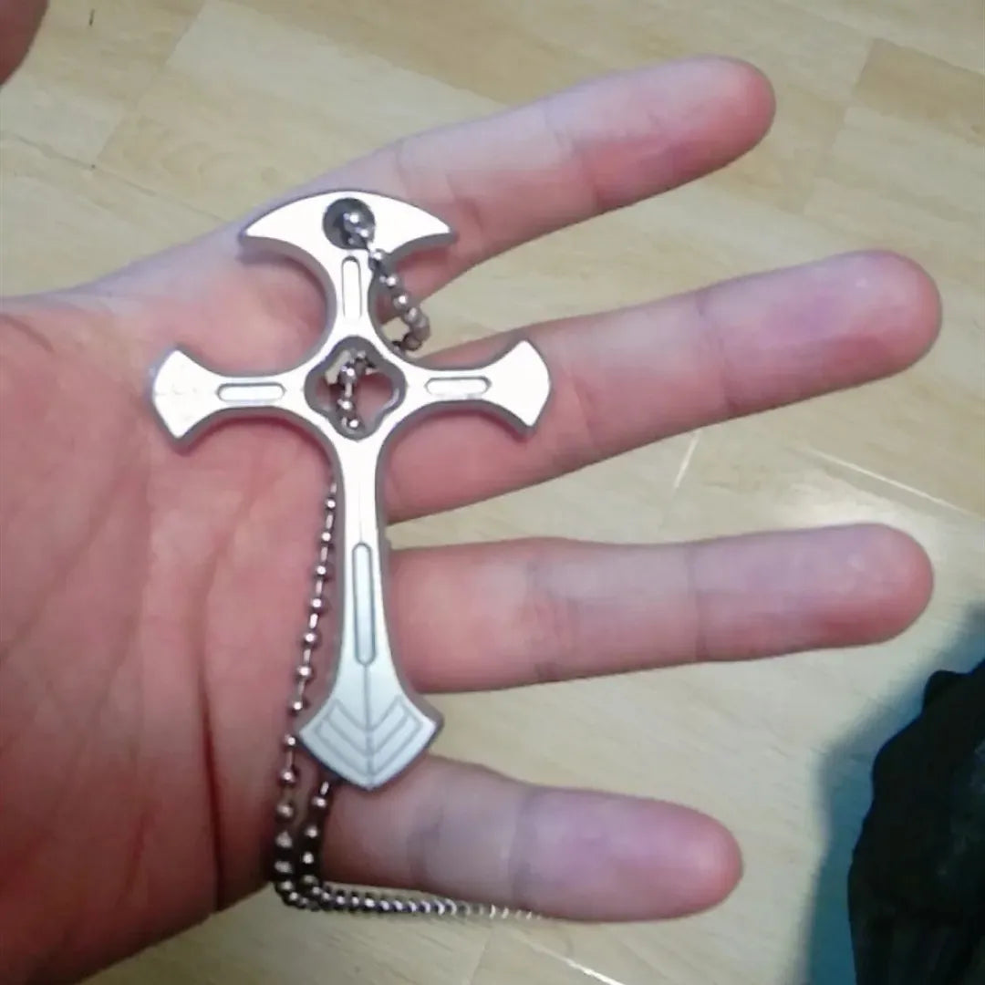 Collier d'auto-défense — Pendentif de sécurité EDC