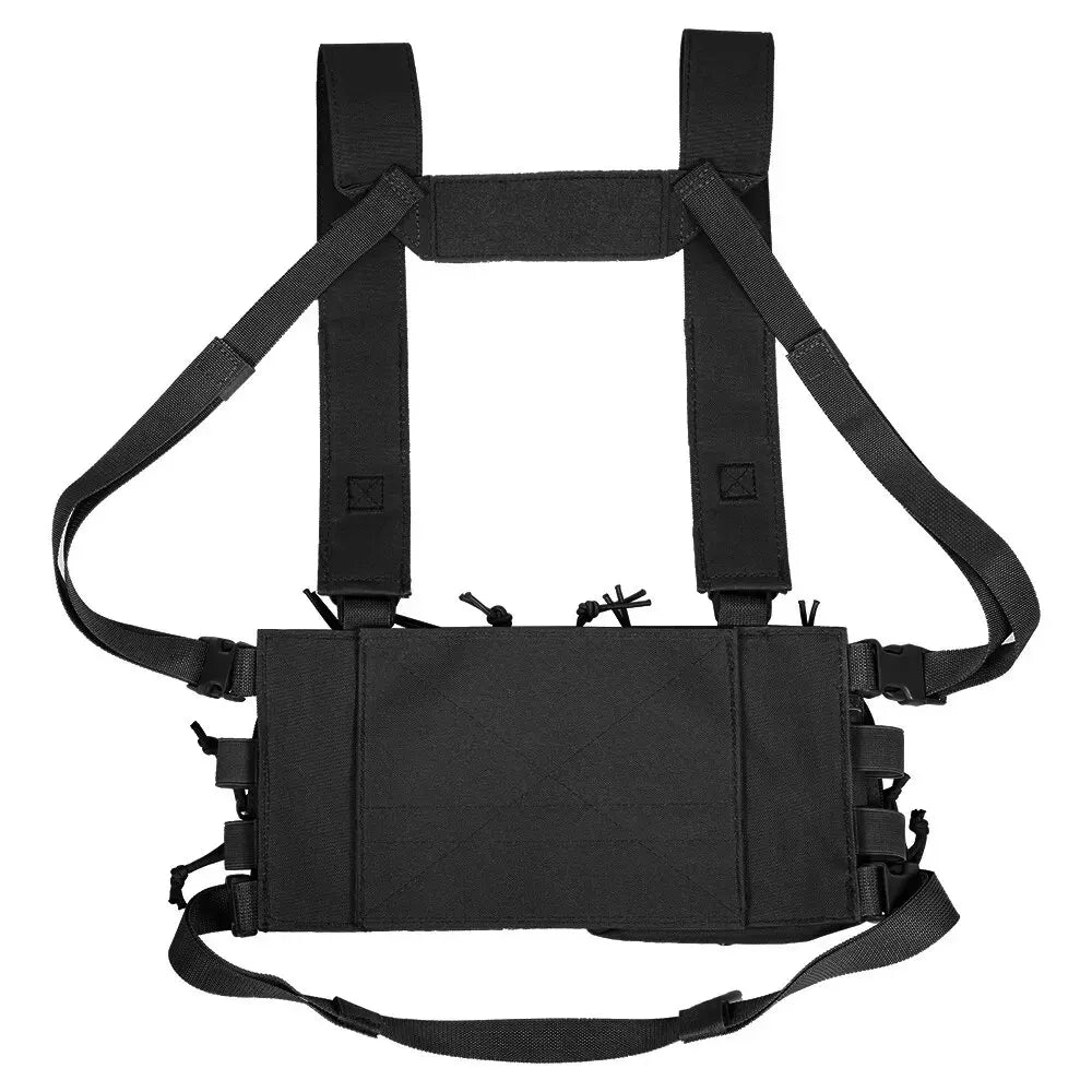 Gilet de poitrine tactique, sac de plate-forme, gilet d'entraînement sur le terrain, sangle de Camouflage multifonctionnelle avec multi-poches, Camping en plein air, Pack de Match CS