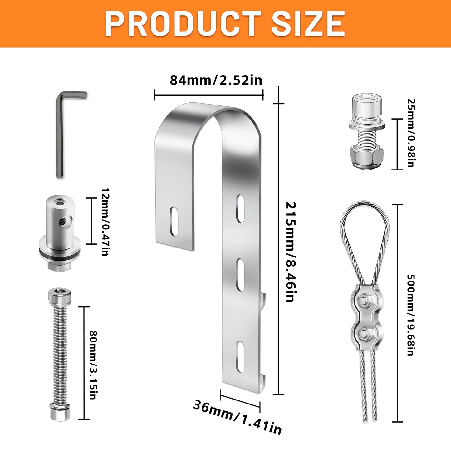 Crochets de Supports de Panneau Solaire Aluminium
