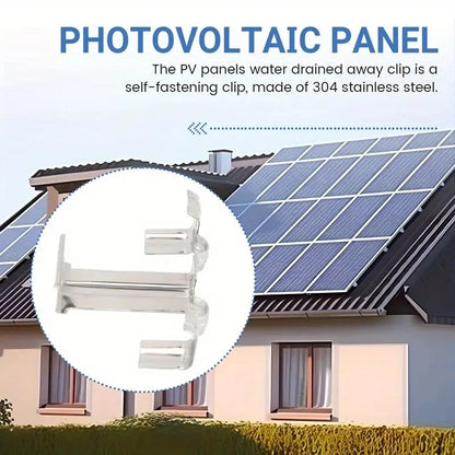 Clips de Drainage pour panneaux solaires 100/50/30 pièces