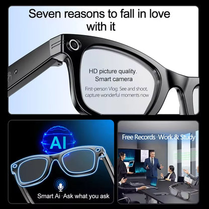 Lunettes 800W caméra AI traduction intelligente