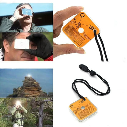 Miroir de signalisation réfléchissant de survie en plein air