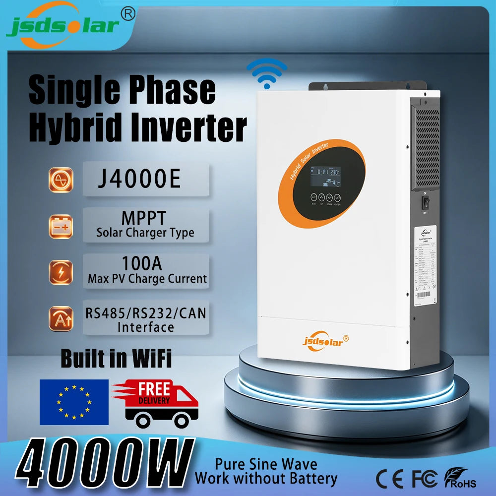 Convertisseur hybride 4KW avec surveillance WiFi