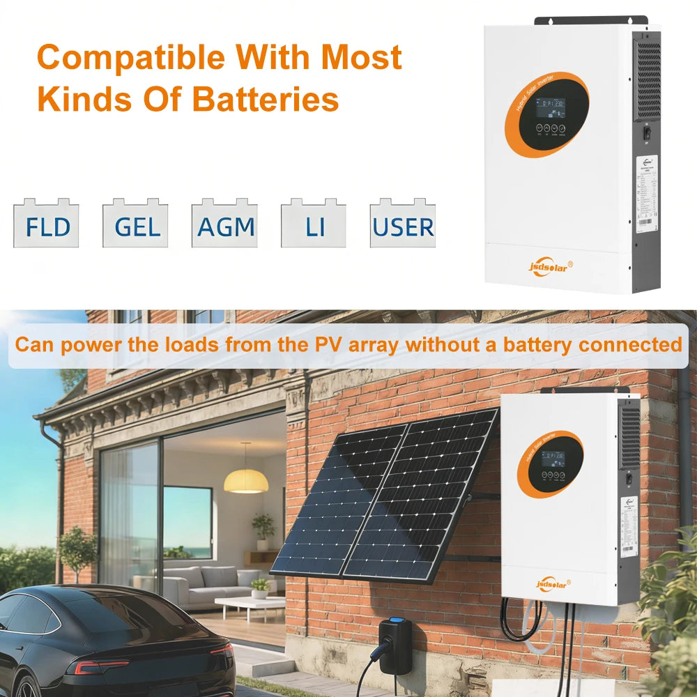 Convertisseur hybride 4KW avec surveillance WiFi