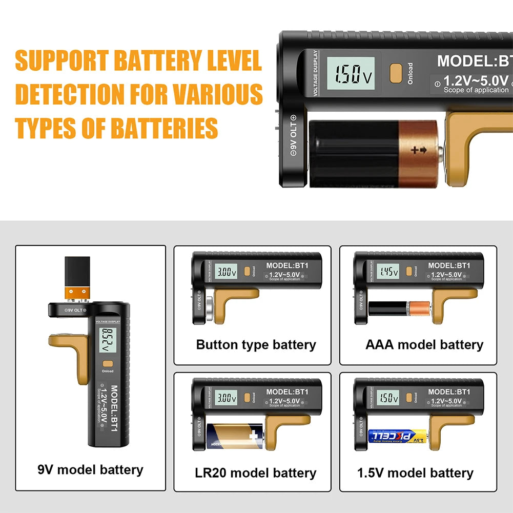 Testeur de batterie numérique LCD