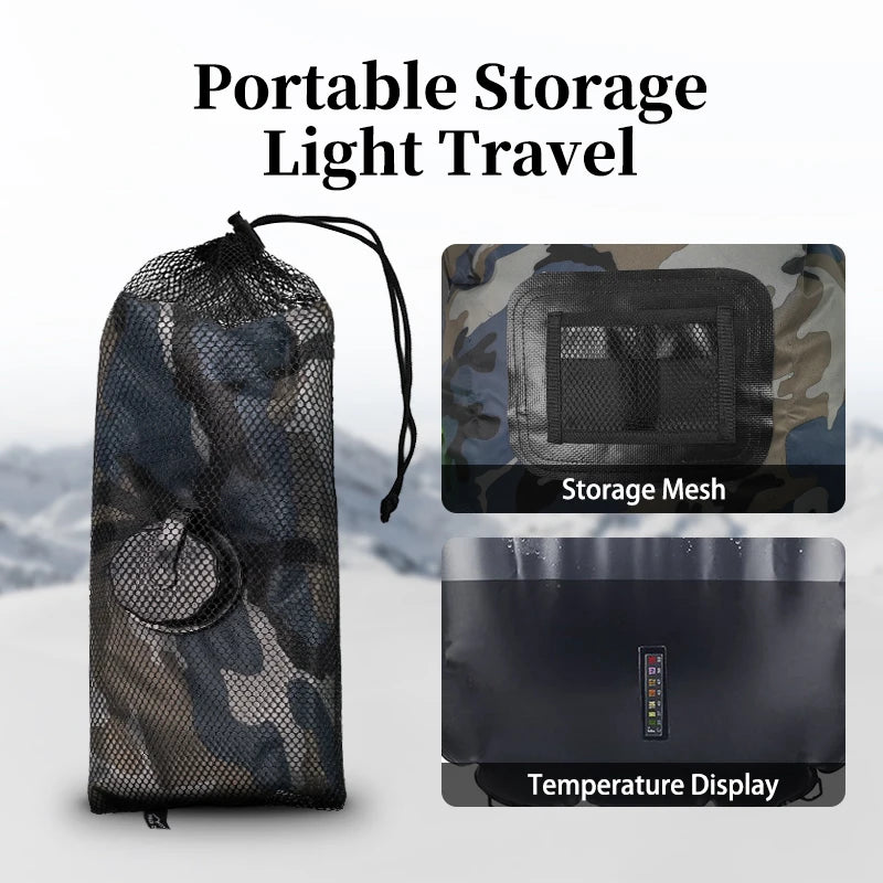 Sac de douche solaire 20L