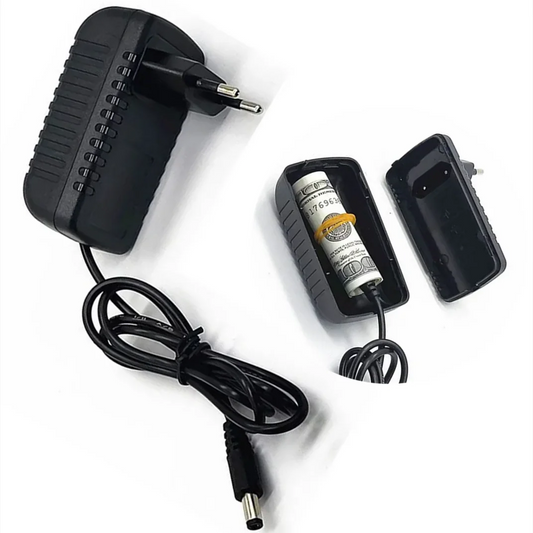 Mini coffre-fort de stockage, adaptateur de charge simulé