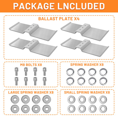 Support panneau solaire réglable en aluminium