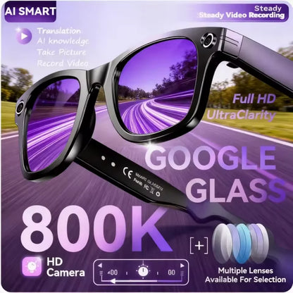 Lunettes 800W caméra AI traduction intelligente