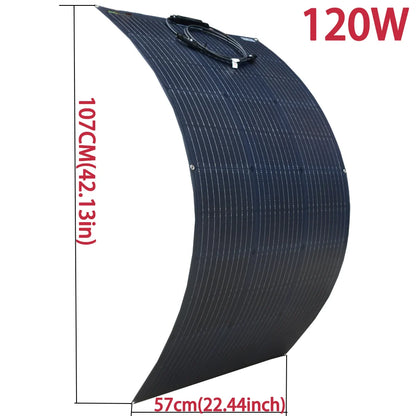 Panneaux solaires flexibles ETFE 120W